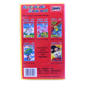 Superman VHS Europa Kunterbunte Kinderwelt 11 | Vintage Fleischer | hoppla-stuff.de